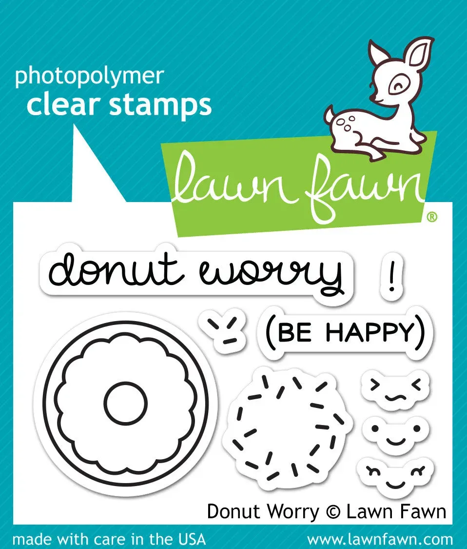 Lawn Fawn Yappy Birthday LF3158 Clear Stamps Hunde