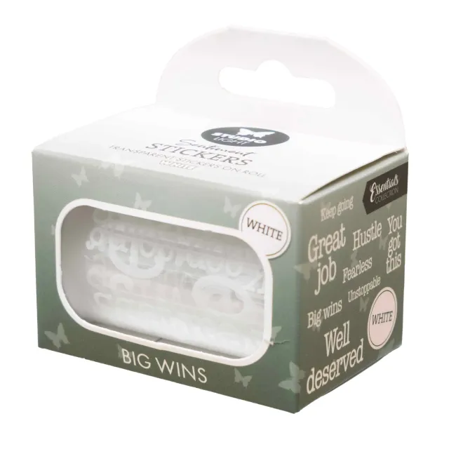 StudioLight Essentials White Big Wins Sticker 5m weiß