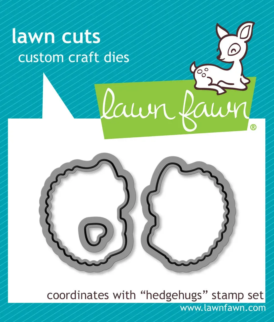 Lawn Fawn Lawn Cuts Hedgehugs Stanzschablonen Igel