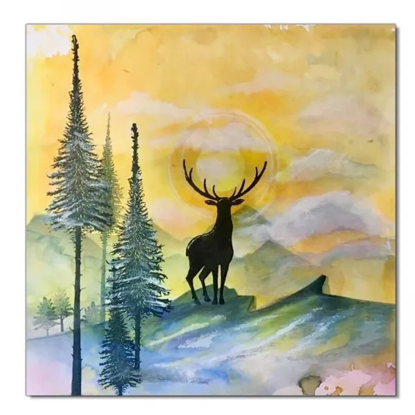 Lavinia-Stamps Stag Stempel Hirsch klar