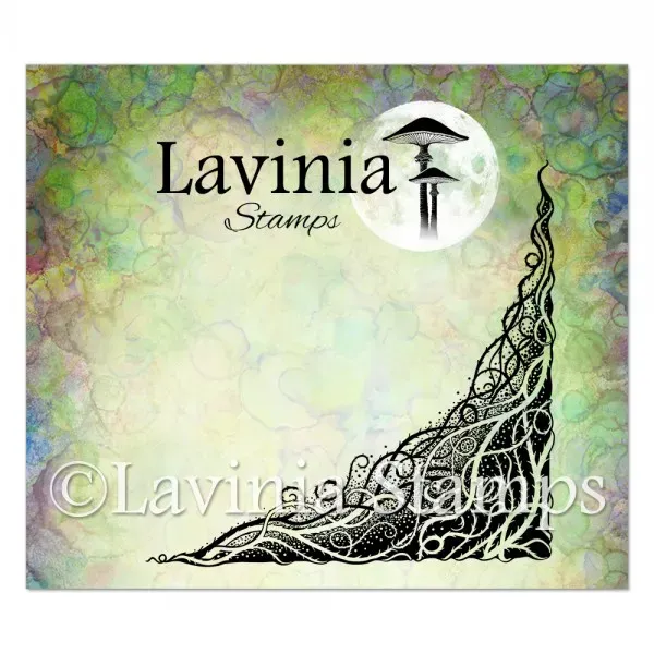 Lavinia Stamps Thorn Vine Corner Eckstempel