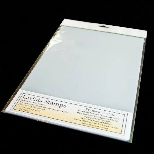 Lavinia-Stamps Inkjet Printable Acetate Folie