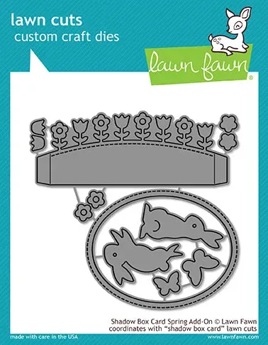 Lawn Fawn Lawn Cuts Shadow Box Card Spring Stanzen Hasen