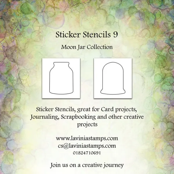 Lavinia Stamps Sticker Stencils 9 Schablone