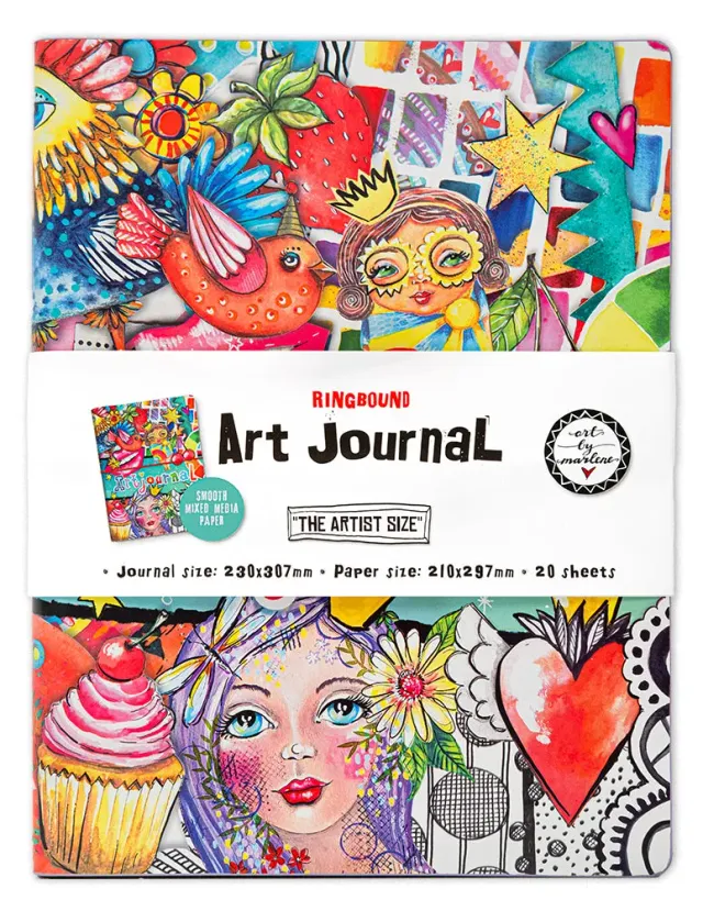 StudioLight Art by Marlene 2025 Art Journal Artist Size 20 Blatt