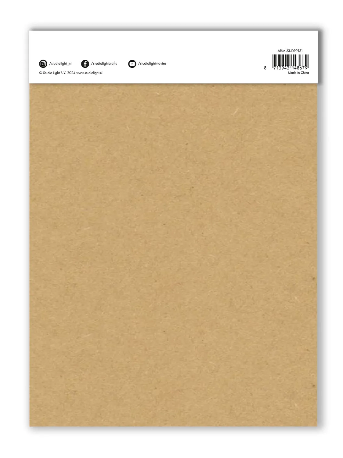 StudioLight Art by Marlene Mono Postage Fun Designer Paper Pad A4