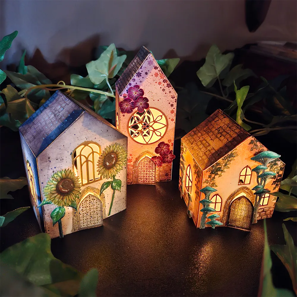 Lavinia Stamps Fairy Nook Homes Schablonen-Set 3-teilig
