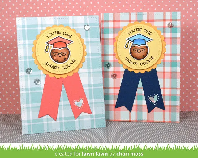 Lawn Fawn Smart Cookie Clear Stamps Keks Abschluss