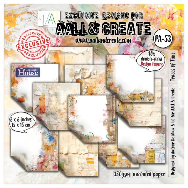 AALL and Create PA-53 Traces of Time Papier 6x6