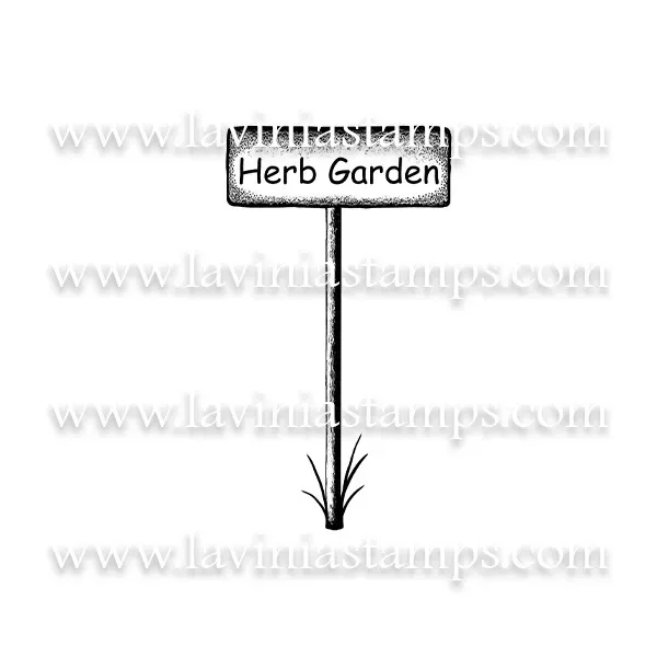 Lavinia Stamps Herb Garden Sign Digitalmotiv JPEG Download