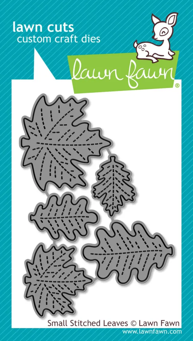 Lawn Fawn Lawn Cuts Small Stitched Leaves Dies LF994
