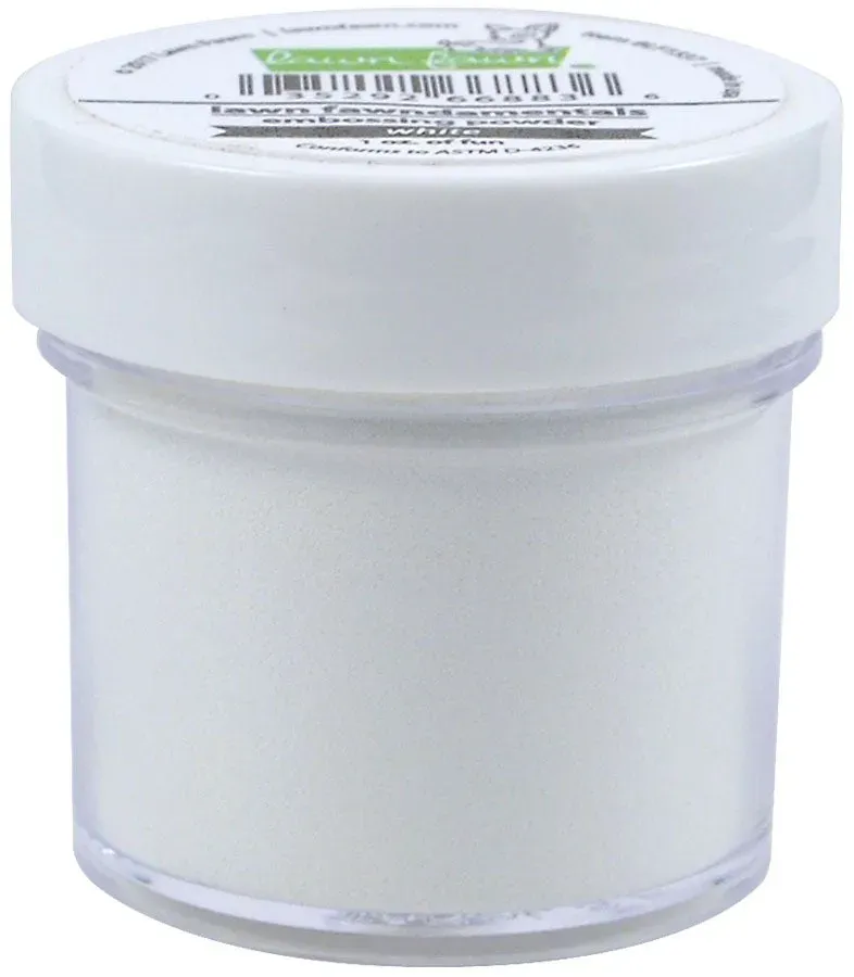 Lawn Fawn Embossingpulver Weiß 28g
