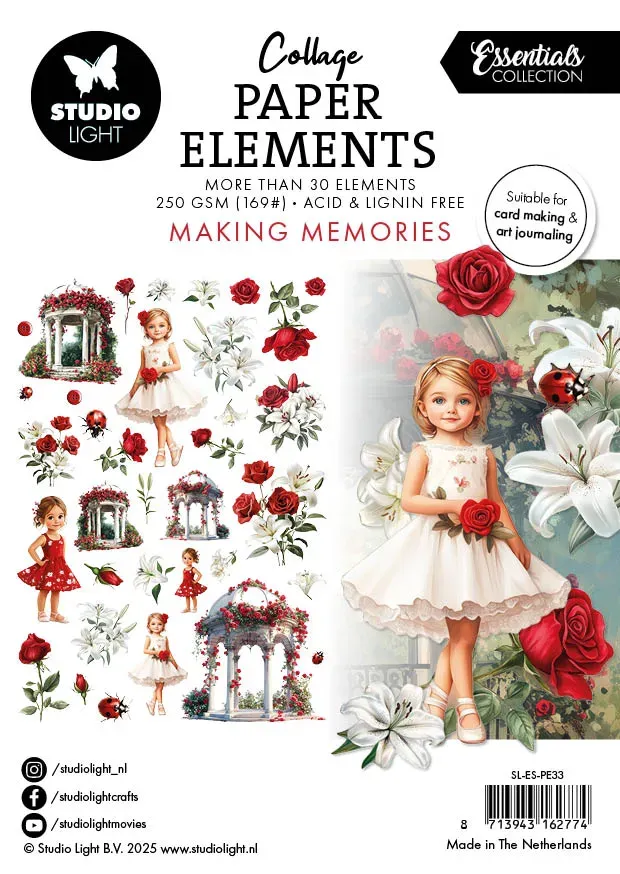 StudioLight Essentials Making Memories Papierelemente Set