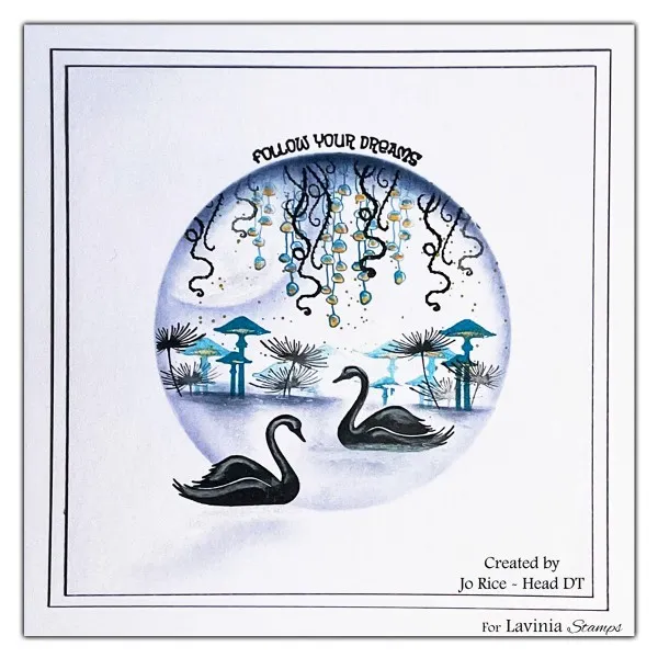 Lavinia Stamps Bridge Your Dreams Stempel transparent filigran