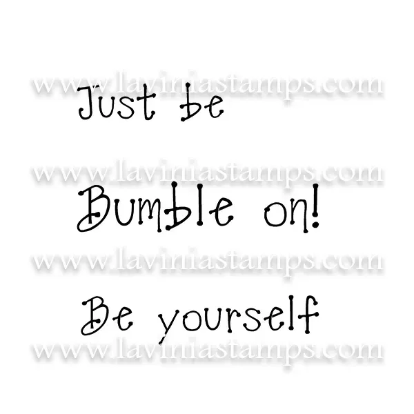 Lavinia Stamps Bumble Words Digitalmotiv Download JPEG