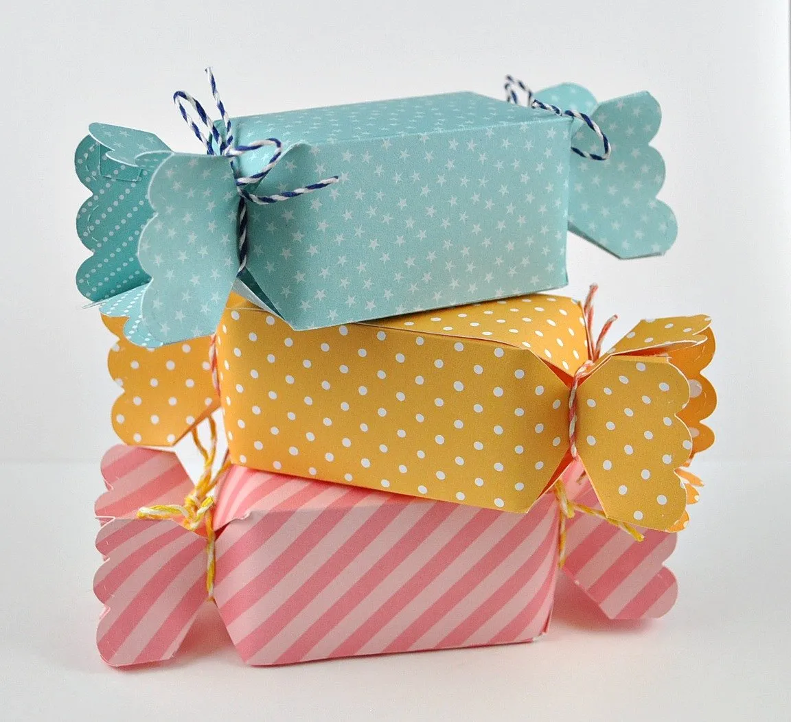 Lawn Fawn Candy Box LF857 Stanzschablone Box 14,6x8,6cm