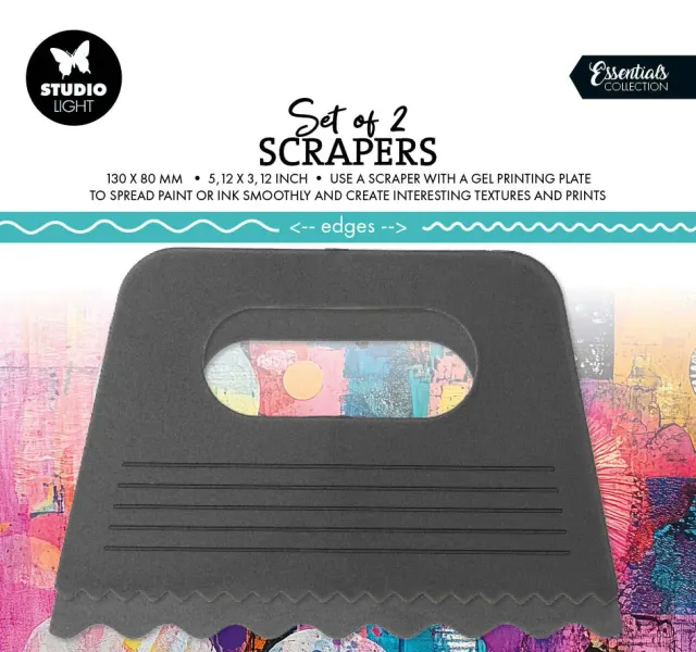Studio Light Essentials Scrapers Rakel-Set 2-teilig Set 1