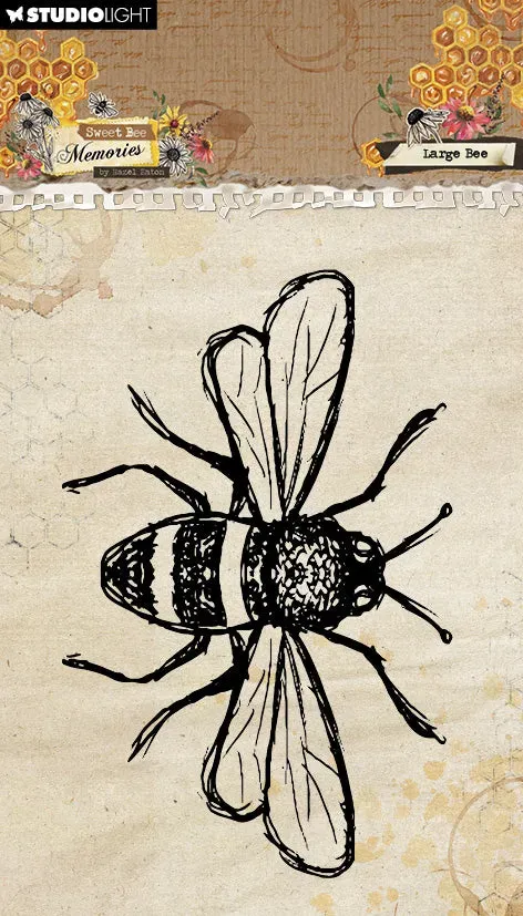 StudioLight Hazel Eaton Sweet Bee Memories Stempel Large Bee
