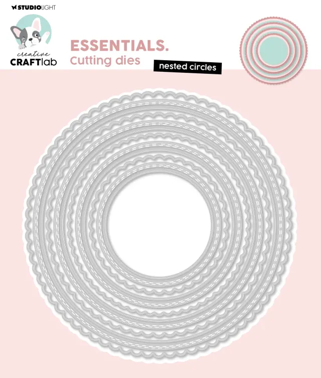 Creative Craftlab Essentials Stanzschablone Nested Circles
