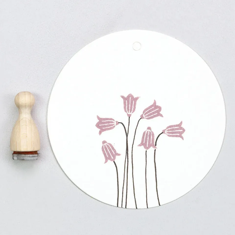 Perlenfischer Bellflower Mini Stempel 10x9 mm Blume