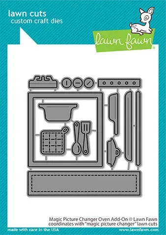 Lawn Fawn Magic Picture Changer Oven Stanzschablonen Ofen