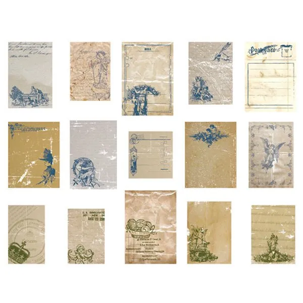 Ieebee Retroism Coffee Diary Papier Set 30 Blatt Vintage