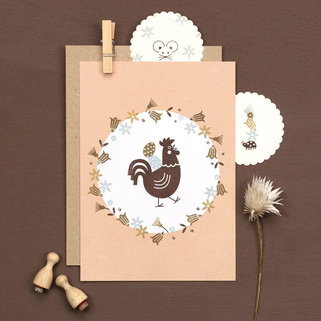 Perlenfischer Bellflower Mini Stempel 10x9 mm Blume
