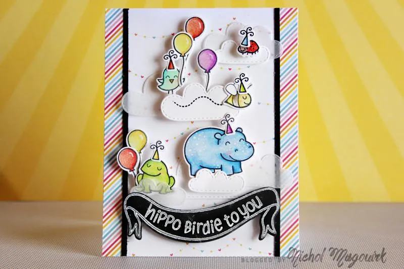 Lawn Fawn Year Four Clear Stamps Stempelset Geburtstag
