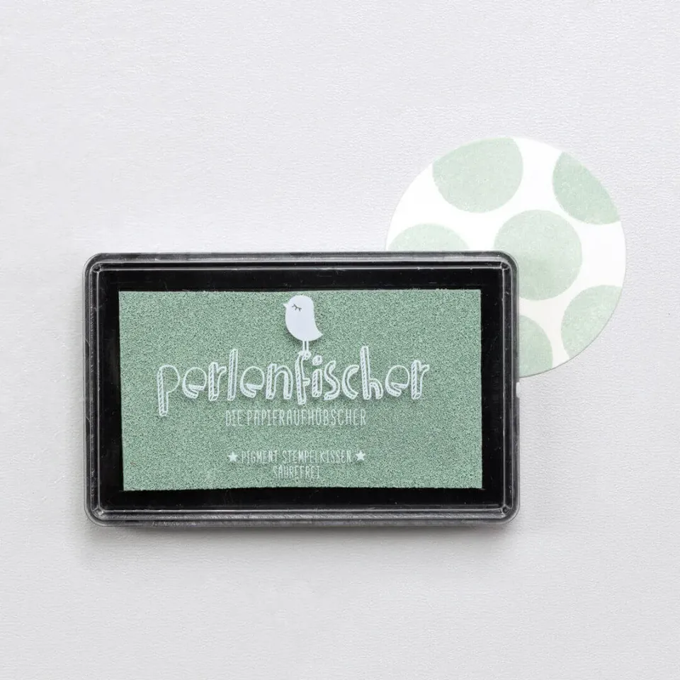 Perlenfischer Salbei Groß Stempelkissen Pigment säurefrei