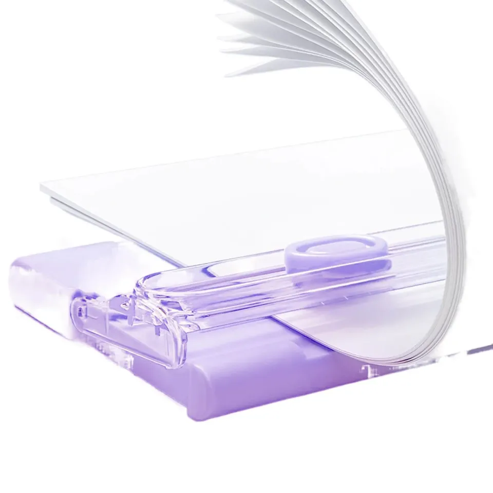 Ieebee Light Cutter Papierschneider Lila für Scrapbook dünn