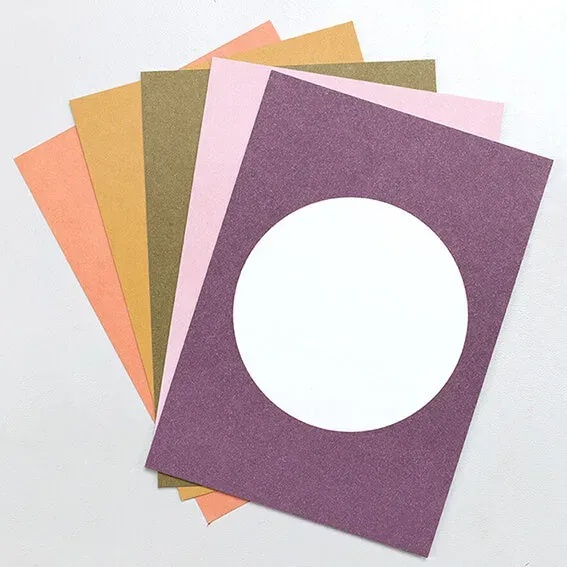 Perlenfischer Herbst Mix Postkartenset 5 Karten A6 350g