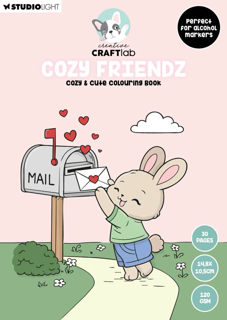 Creative Craftlab Friendz Cozy Friendz Malbuch 30 Blätter