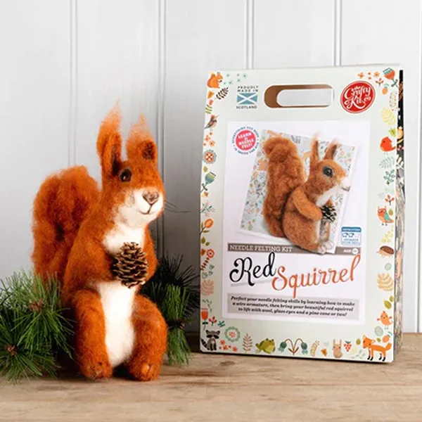 Lavinia Stamps Highland Red Squirrel Nadelfilzset