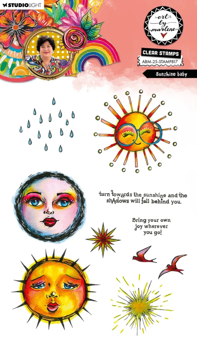 StudioLight Art by Marlene 2025 Silikonstempel Sunshine Baby