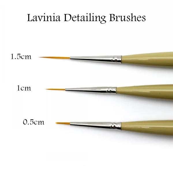 Lavinia Detailing Brush 0.5cm 2/0 Feinpinsel Größe 2/0