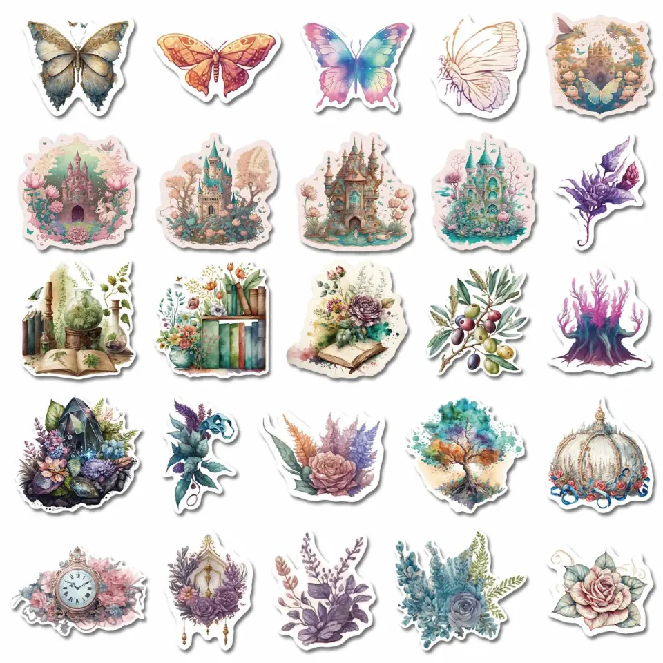 Ieebee Wizarding World Sticker 200 Stück Animals Cute Set