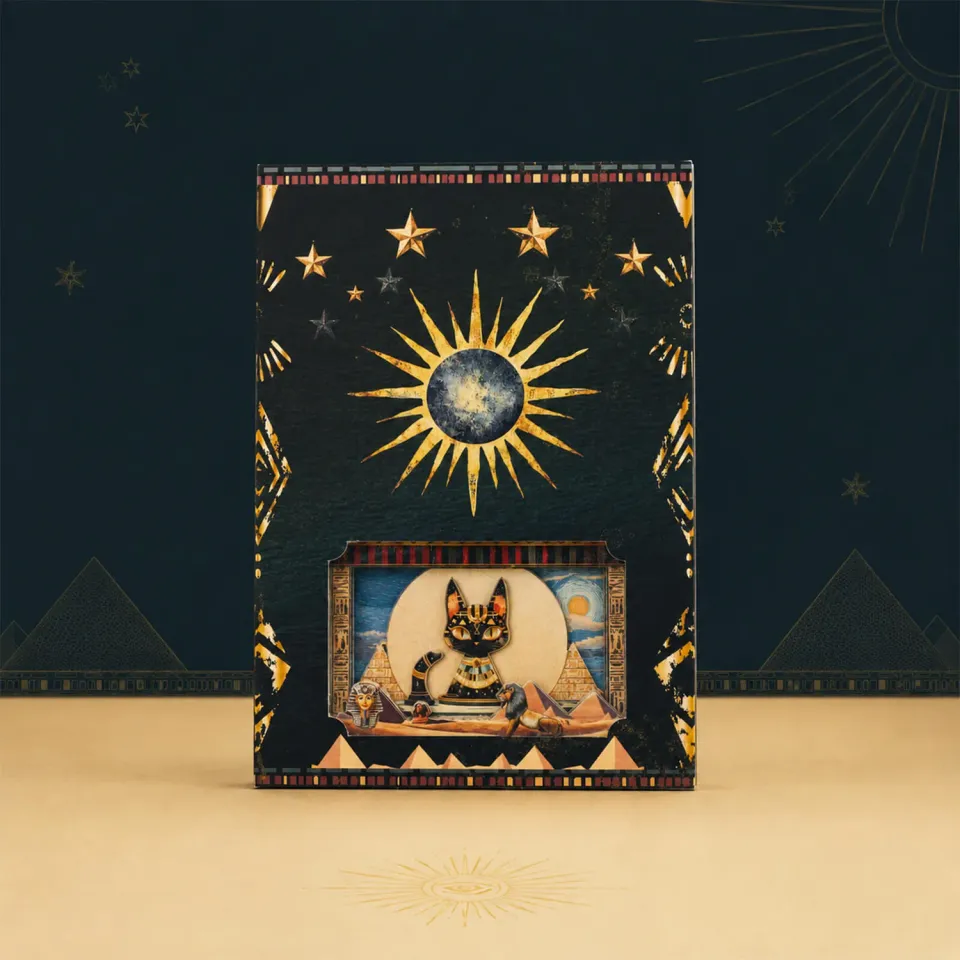 Ieebee Desert Oath 3D Journal 60 Seiten Ägypten Bastet
