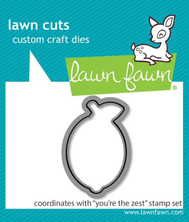 Lawn Fawn You're the Zest Stanzen LF3016 Zitrone