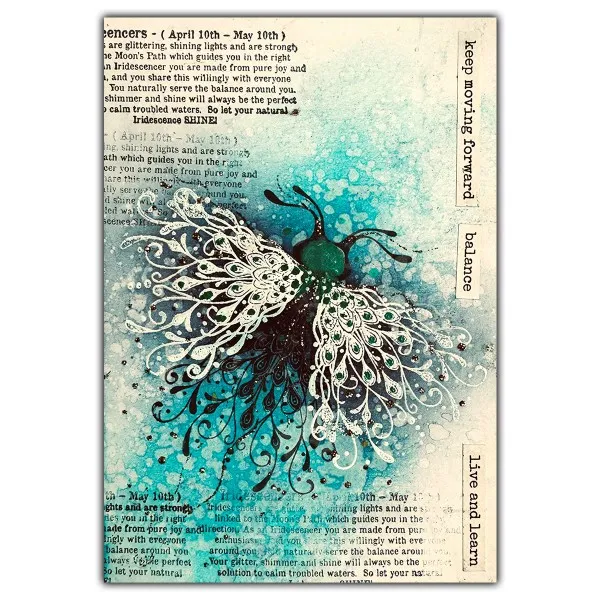Lavinia-Stamps Botanical Blossoms Bud Stempel Photopolymer