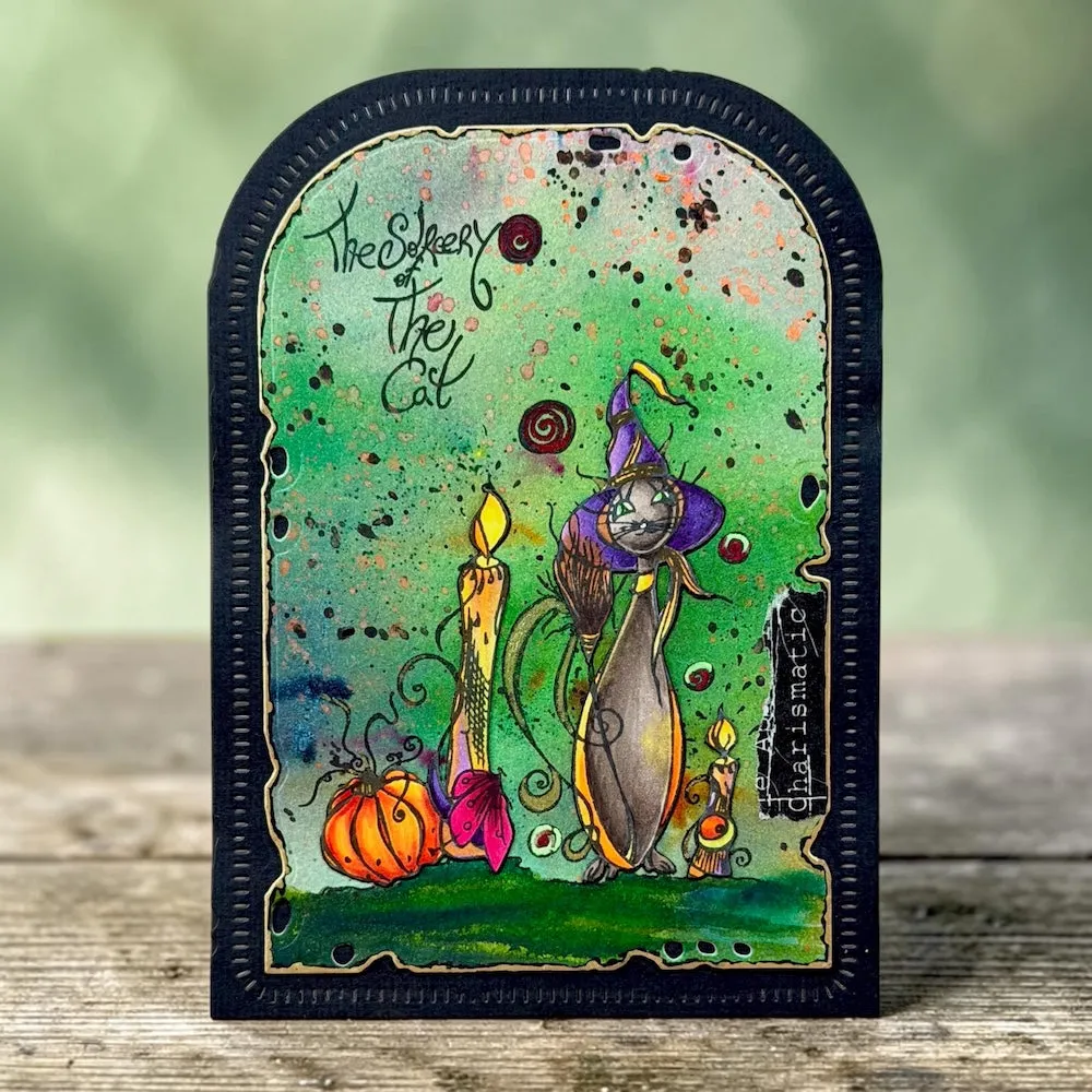 AALL and Create TP-1487 Sorcery of the Cat Stempel A6 Katze
