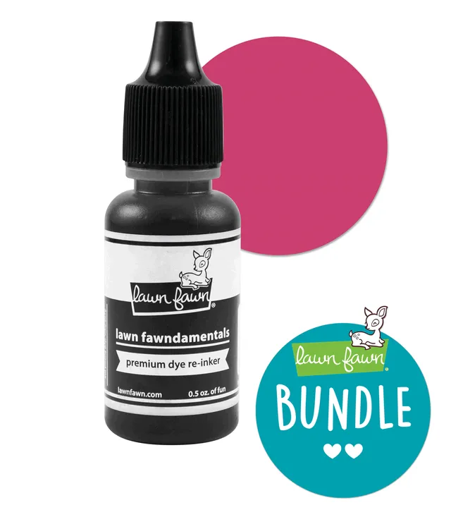 Lawn Fawn Nachfüller Bundle 53 Farben Re-Inker Set