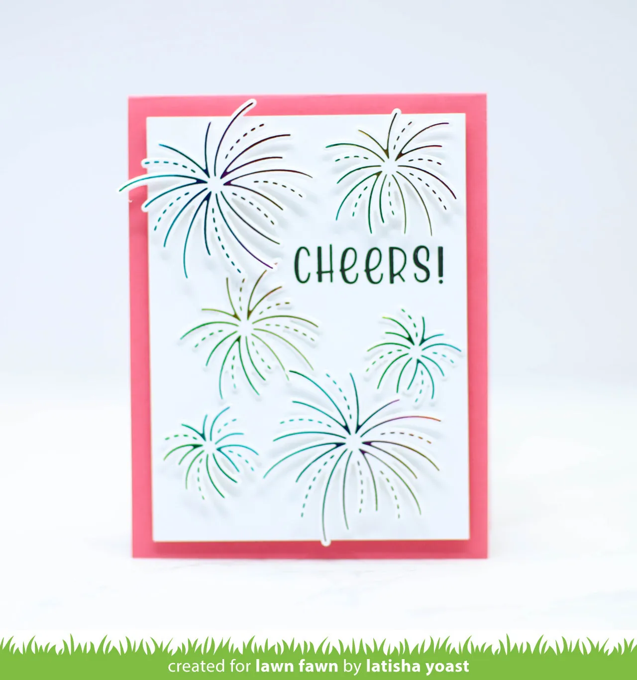 Lawn Fawn Fireworks LF3145 Hot-Foil-Platte 3 Motive