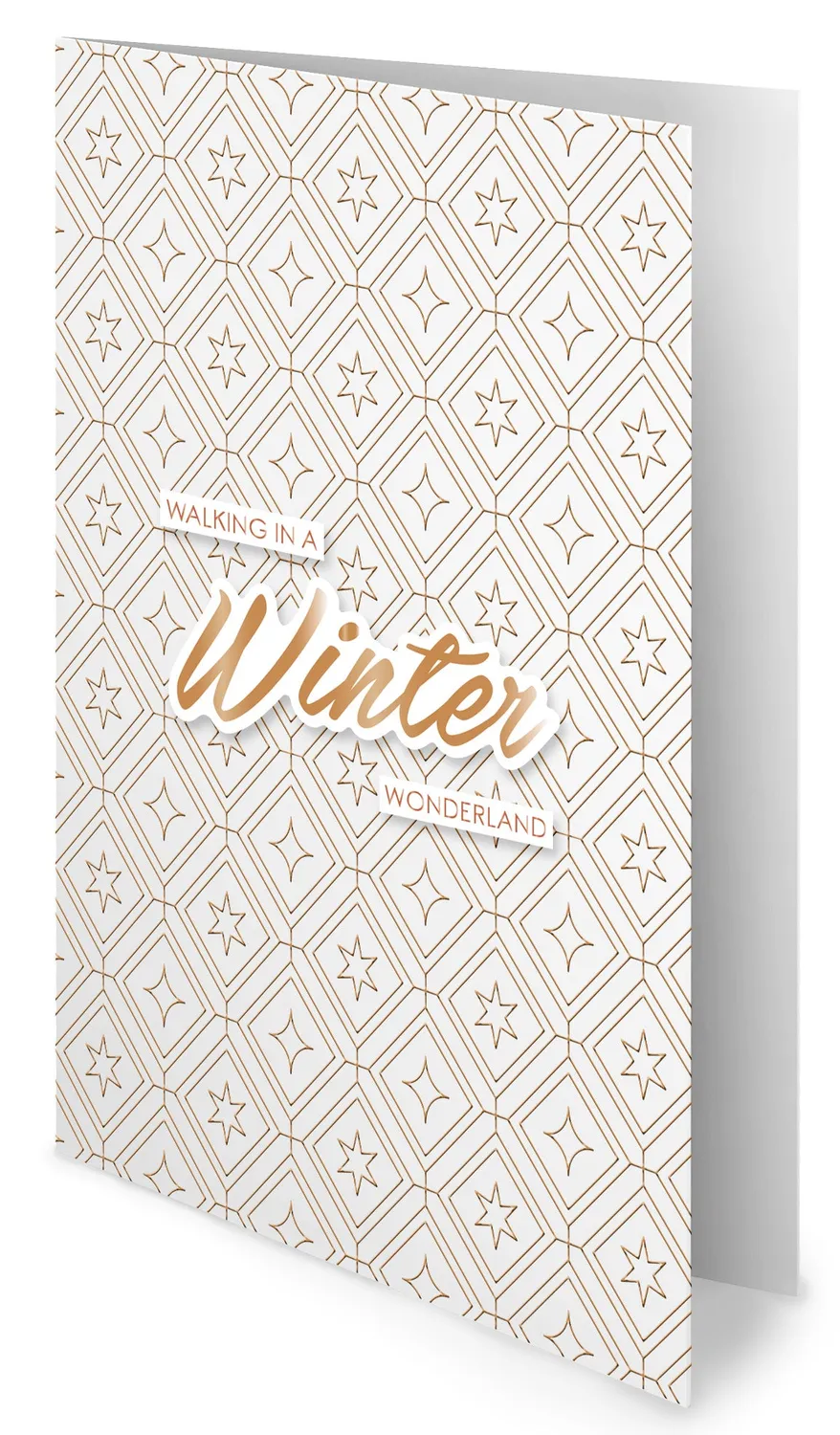 Studio Light Essentials Foiled Cards Bronze Patterns 24 Blatt