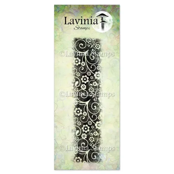Lavinia-Stamps Border Floral Stempel Bordüre Photopolymer