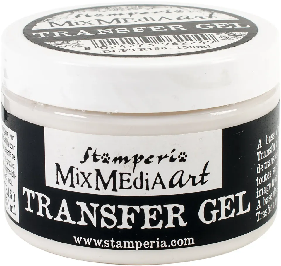 Stamperia Transfer Gel Medium 150 ml wasserbasiert