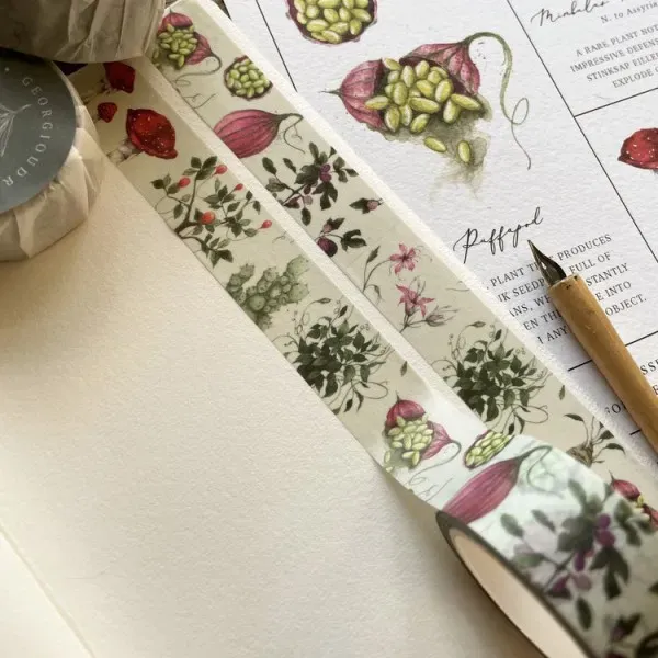 Lavinia-Stamps Magical Botanical Herbology Washitape