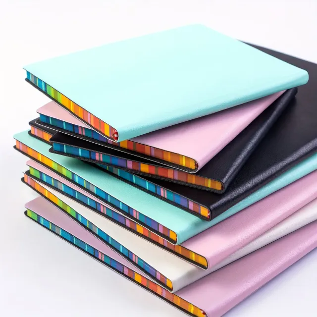 Ieebee Macaron Series Notizbuch liniert A6 Algal Green 120 Seiten