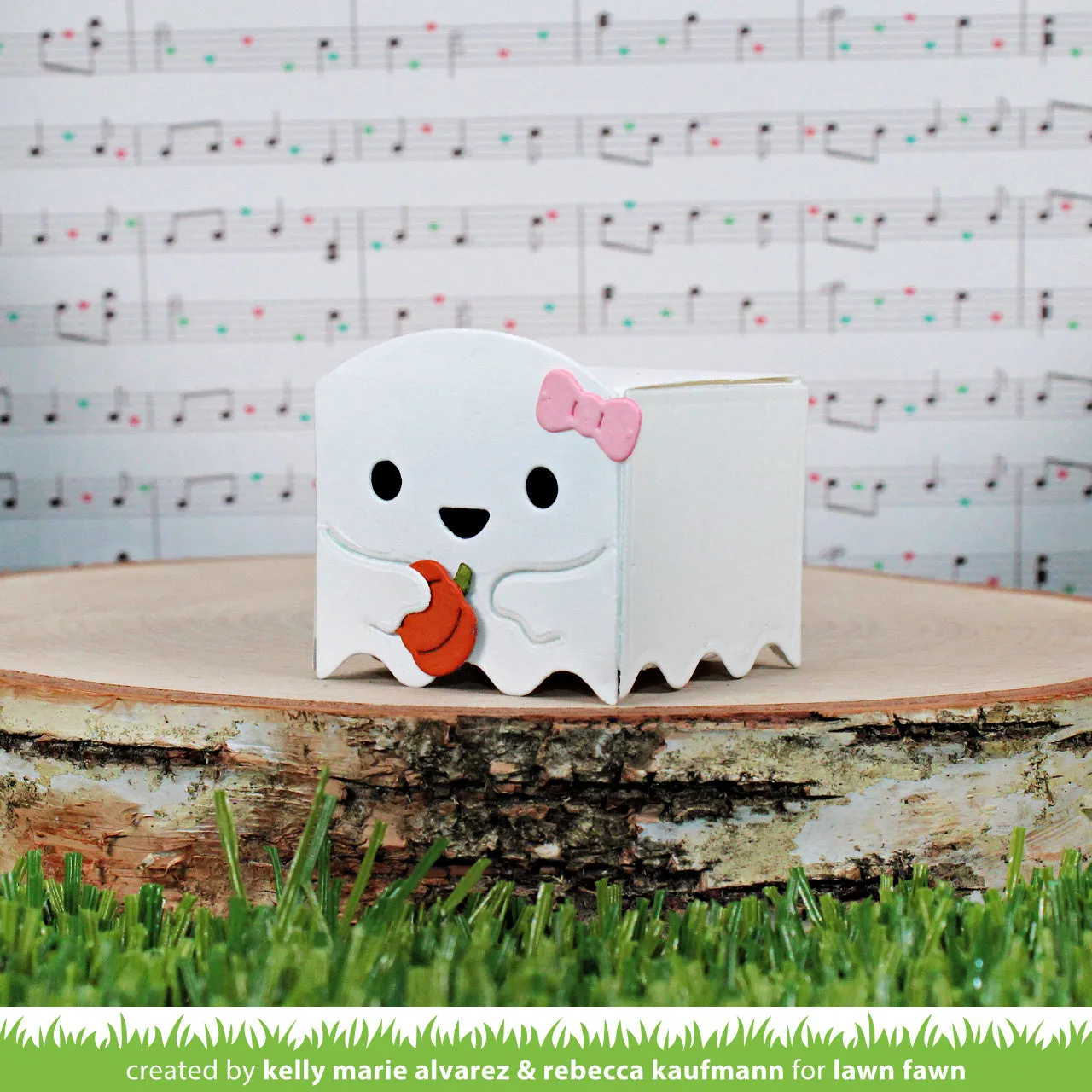 Lawn Fawn Tiny Gift Box Ghost Add-On Stanzen 10-teilig