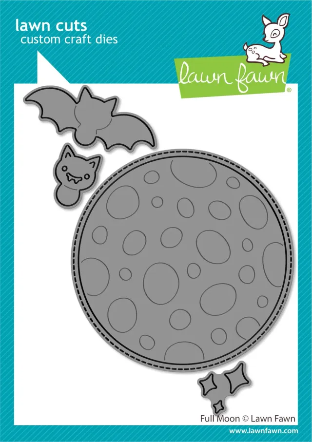Lawn Fawn Lawn Cuts Full Moon LF2964 Stanzschablone Halloween