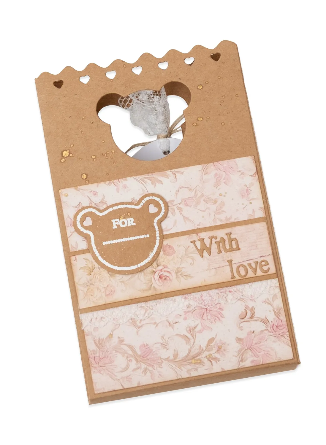 StudioLight Teddy's Tea Time Clear Stamp Bär Geschenk